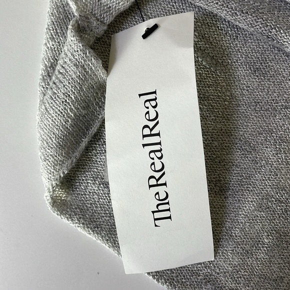 Eskandar Soft Gray Knit oversized Top Sz S fits 4XL authentic - Picture 7 of 13